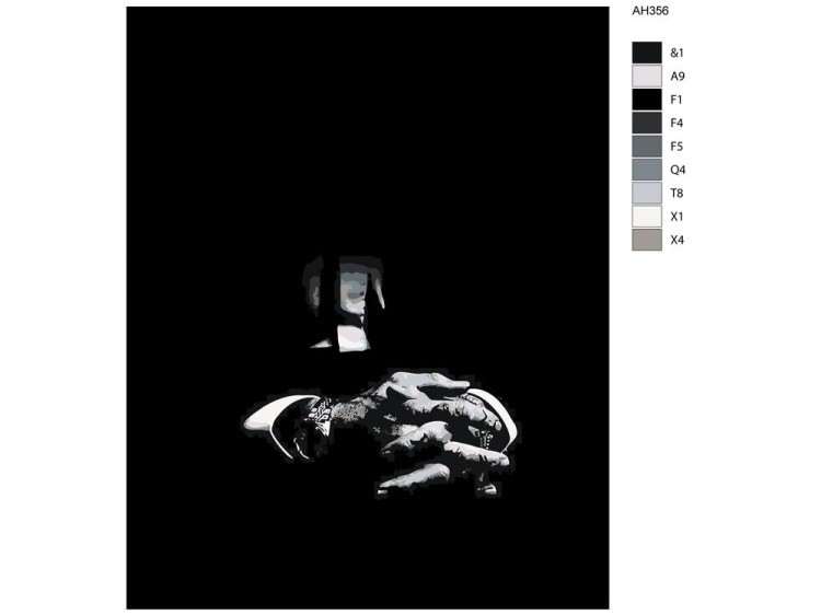 Картина по номерам «Руки» — картинка 2