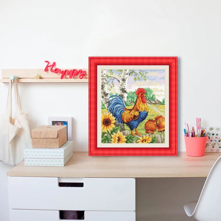 Набор для вышивания «Утро в деревне» — картинка 6