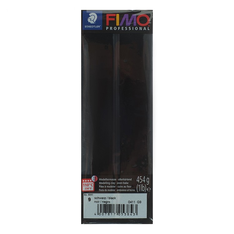 FIMO Professional, цвет: 9 черный, 454 г — картинка 2