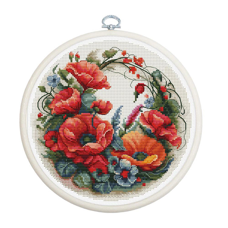 Набор для вышивания «Композиция с маками» — картинка 2