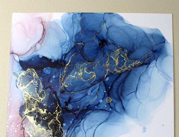 Подарочный набор для рисования алкогольными чернилами, 2 планшета, Art Blong — картинка 4