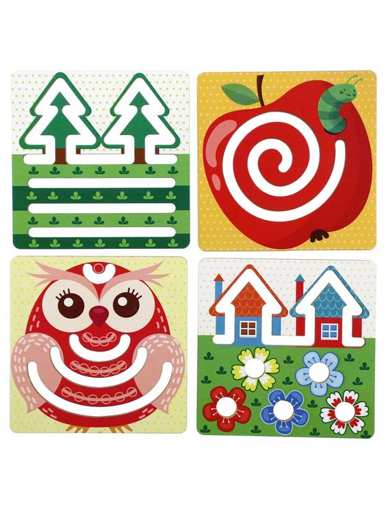 Линейки-трафареты «Веселая полянка» — картинка 6