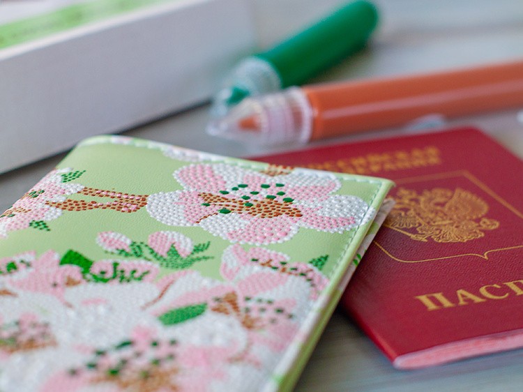 Набор для точечной росписи обложки «Цветущая сакура» — картинка 3