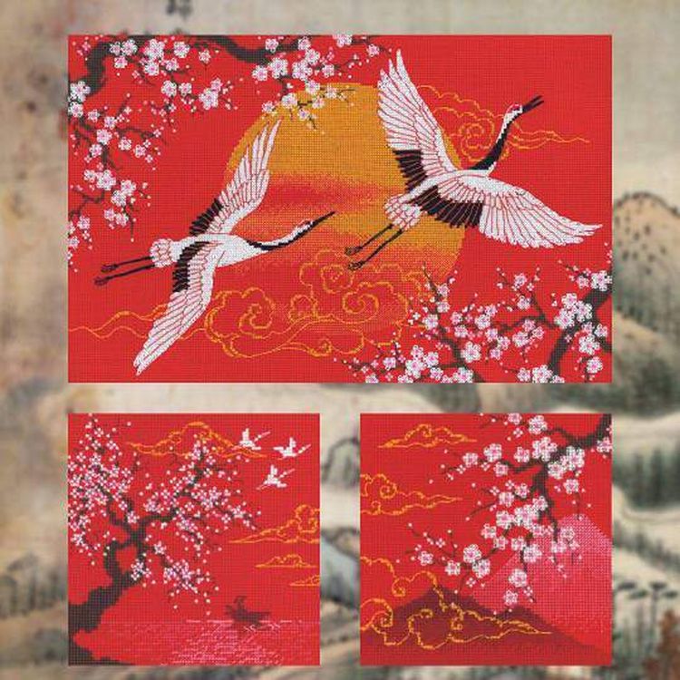 Набор для вышивания «Поднебесная. На озере» — картинка 2