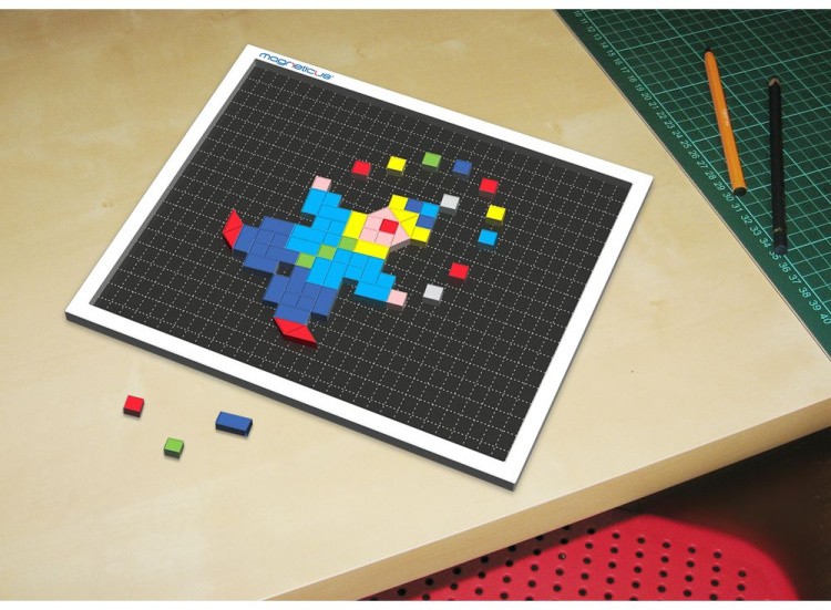 Магнитная мозаика (654 элемента, 11 цветов) — картинка 5