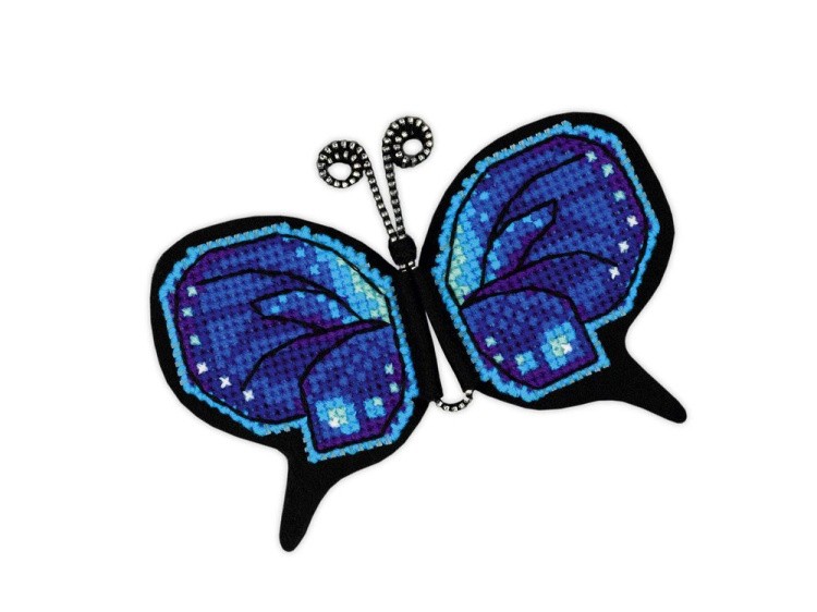 Набор для вышивания «Магнит/игольница. Бабочка» — картинка 2