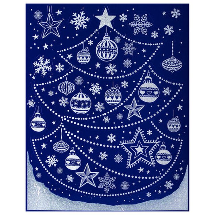 Украшение для окон и стекла «Новогодняя ёлочка» — картинка 2