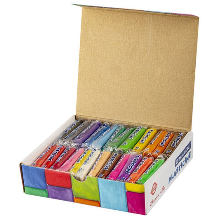 Пластилин классический Brauberg PREMIUM, 24 цвета, 720 г — картинка 2