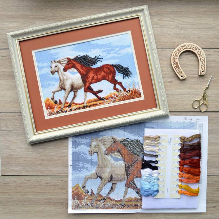 Набор для вышивания «На бегу» — картинка 3