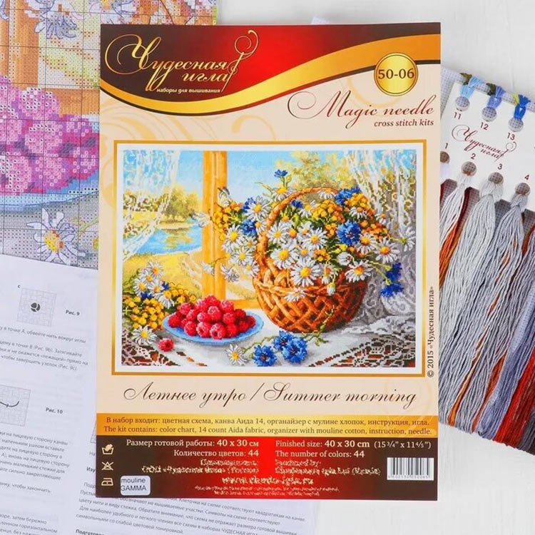 Набор для вышивания «Летнее утро» — картинка 3