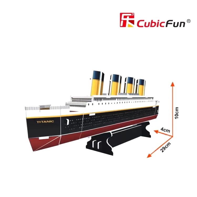 3D пазл CubicFun «Мини-серия. Титаник» — картинка 3