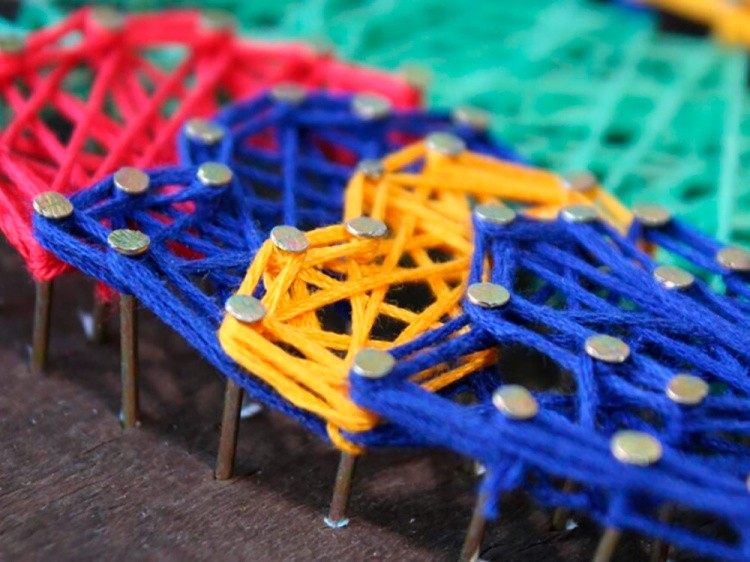 Набор для творчества STRING ART «Сова» — картинка 4