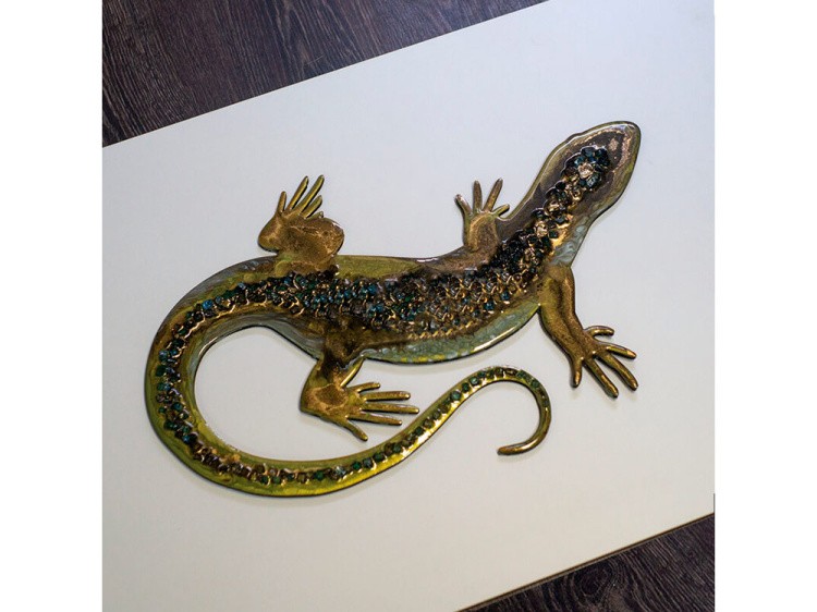 Основа для картины Саламандра (ящерица малая), 25х15 см, 1 шт., ResinArt — картинка 2