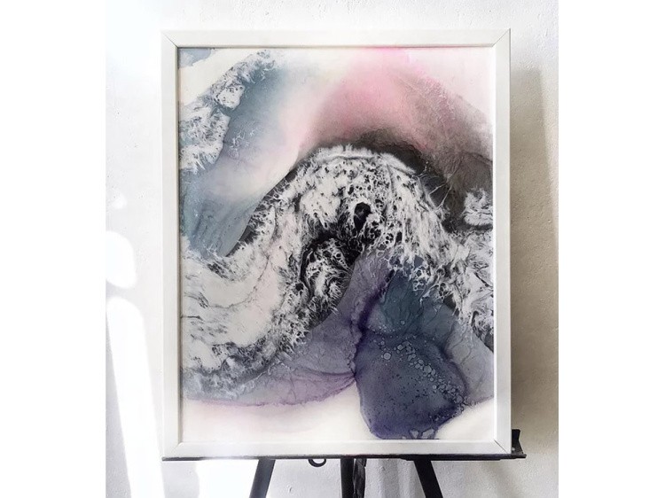 Алкогольные чернила изумруд (Emerald) 20 мл, Craft Alcohol INK — картинка 5