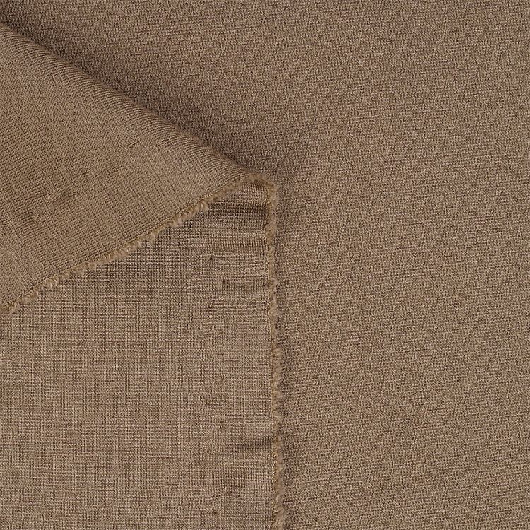 Ткань Джерси, 1 м x 155 см, 350 г/м², цвет: бежевый, TBY — картинка 4