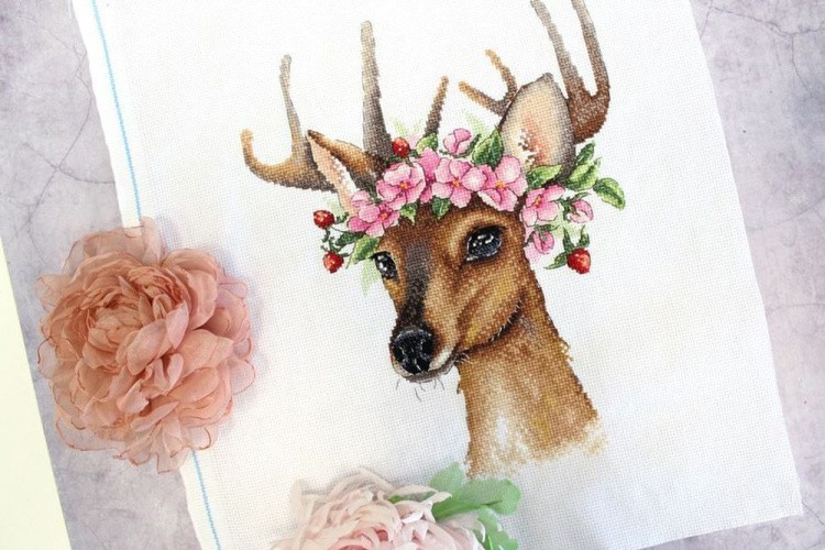 Набор для вышивания «Лесной олень» — картинка 3