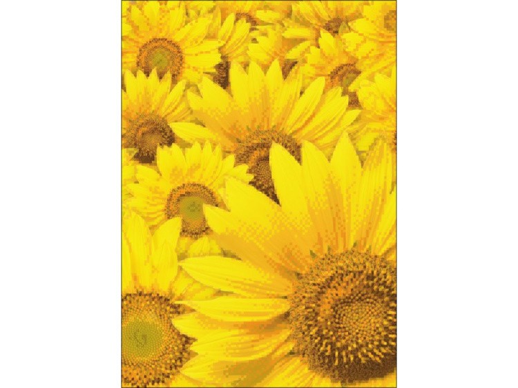 Алмазная вышивка «Желтые цветы» — картинка 2