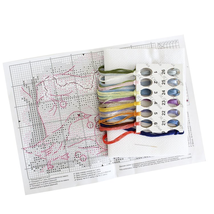 Набор для вышивания «Снежные забавы» — картинка 5