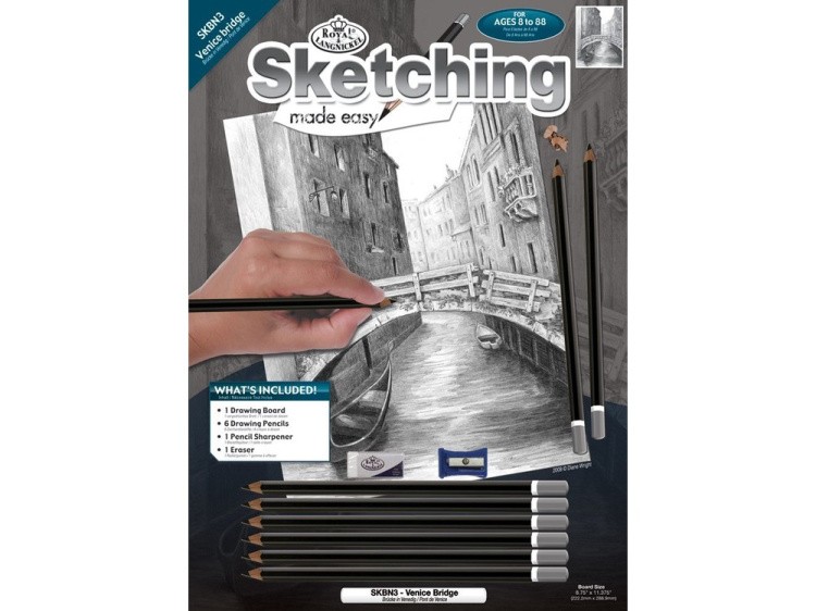 Набор для скетчинга «Венецианский мост» — картинка 2