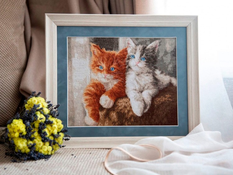 Набор для вышивания «Пушистые котята» — картинка 4