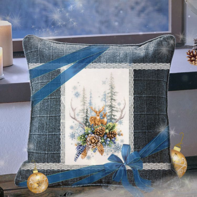 Набор для вышивания «Дух зимнего леса» — картинка 8