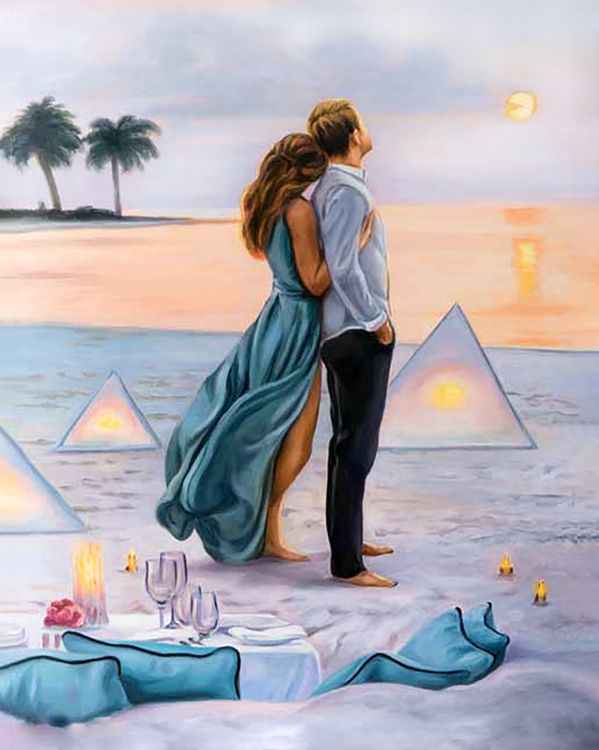 Алмазная вышивка «У самого нежного моря» — картинка 2