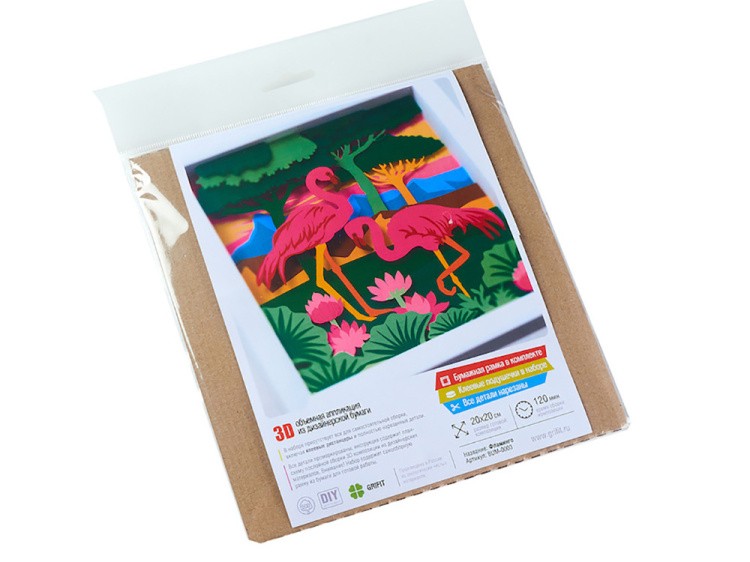 Папертоль для детей «Фламинго» — картинка 2