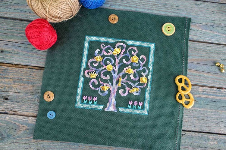 Набор для вышивания «Мини-семплер. Дерево желаний» — картинка 4
