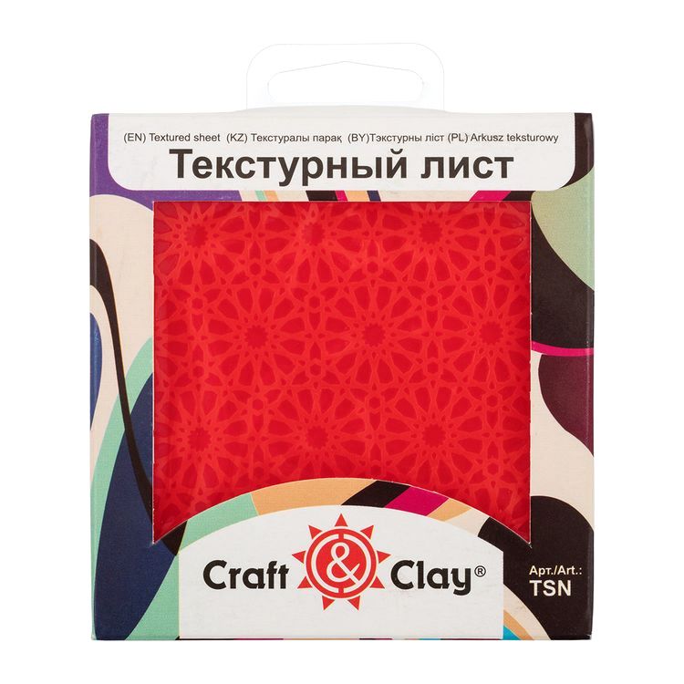 Текстурный лист «Вязаный узор», Craft&Clay — картинка 3
