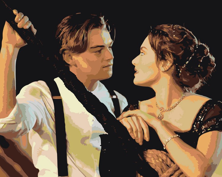 Картина по номерам «Титаник: Джек и Роза 2»