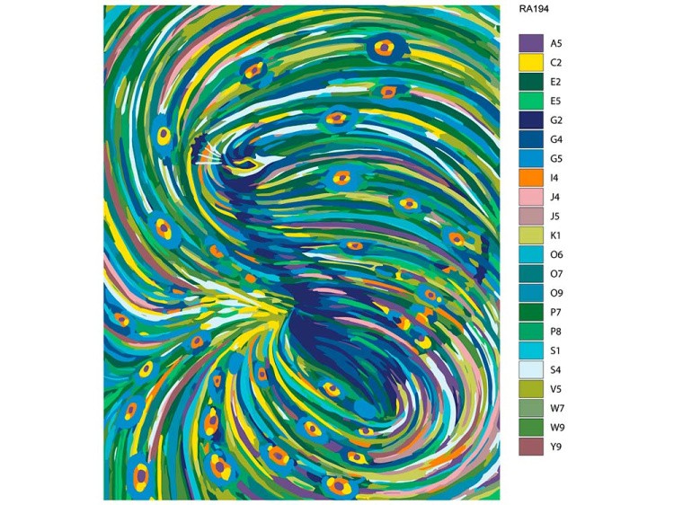 Картина по номерам «Вихрь» — картинка 2