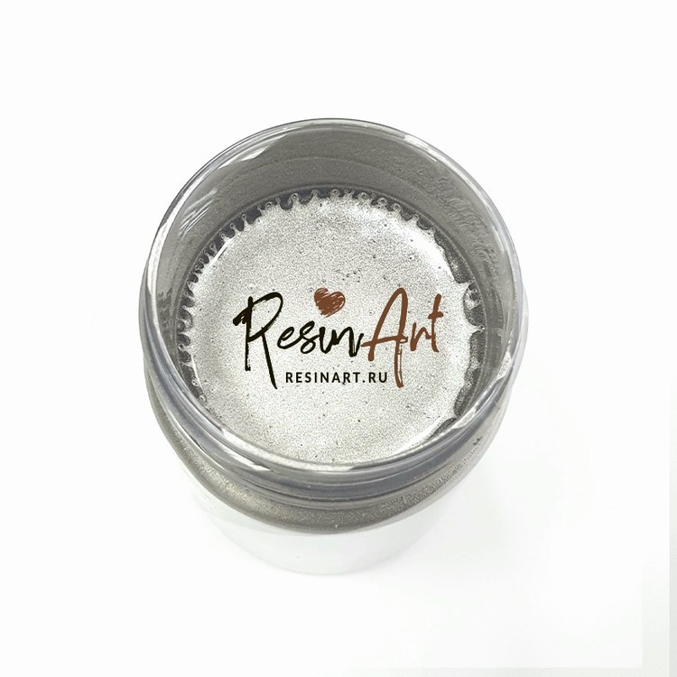 Жидкая поталь - Титан 40 мл, ResinArt — картинка 2