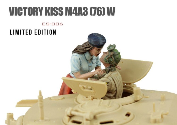 Сборная модель «Victory Kiss M4A3 (76) W Limited Edition»
