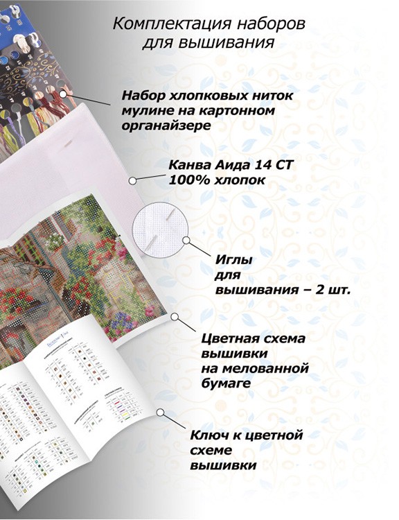 Набор для вышивания «Медвежонок с сердцем» — картинка 5