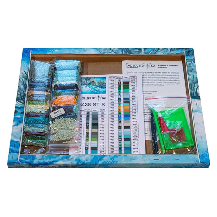 Алмазная вышивка «Домик на горе» — картинка 3