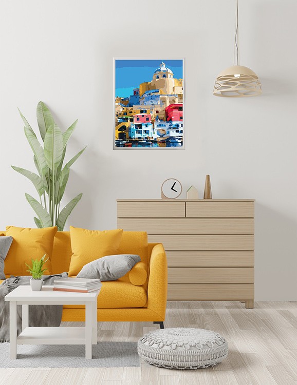 Картина по номерам «Больше солнца!» — картинка 4