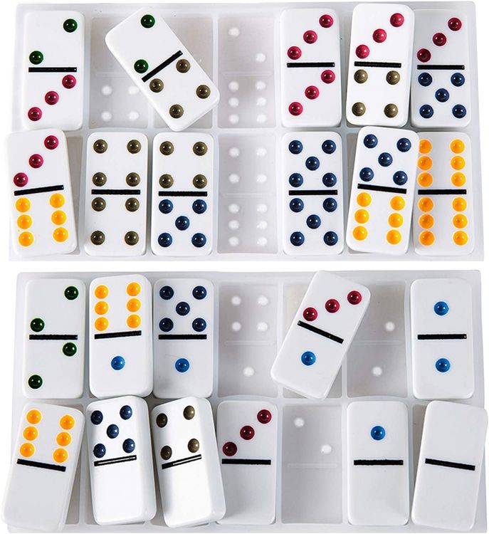 Силиконовый молд «Домино», 20х11 см — картинка 6