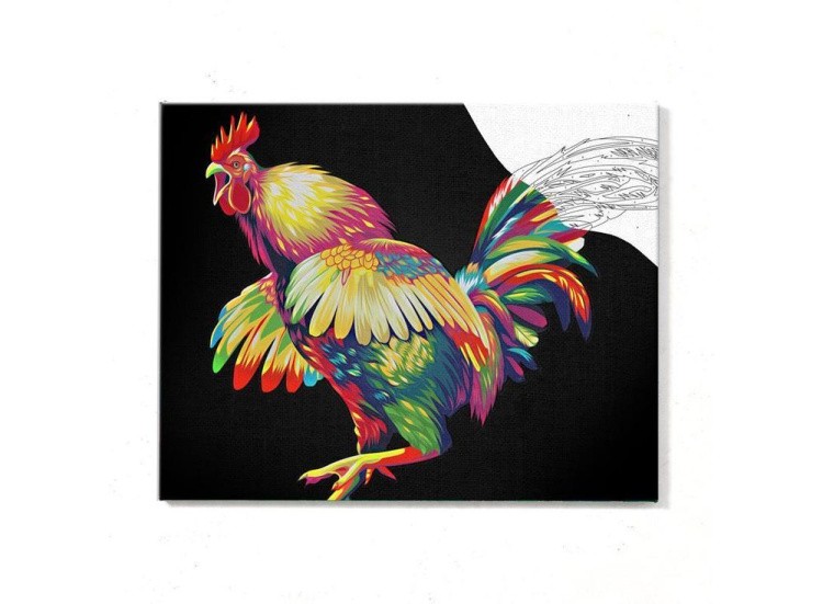 Картина по номерам «Вестник зари» — картинка 2