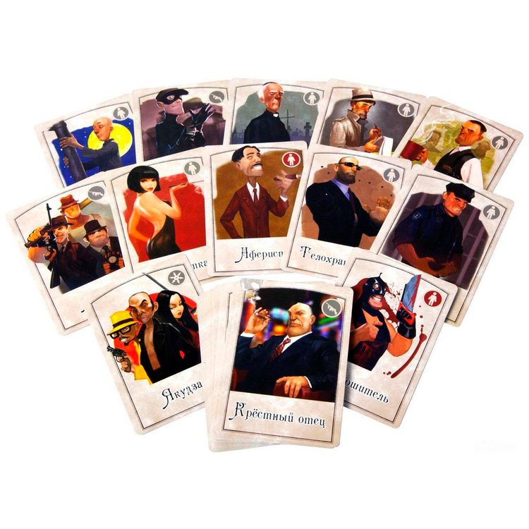 Настольная игра: Мафия. Вся семья в сборе (2-е рус. изд.) — картинка 6