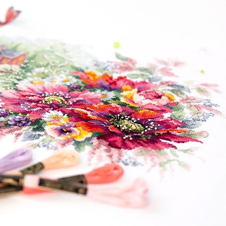 Набор для вышивания «Замок у леса» — картинка 4