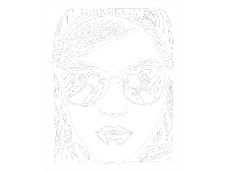 Картина по номерам «Отражение» — картинка 3