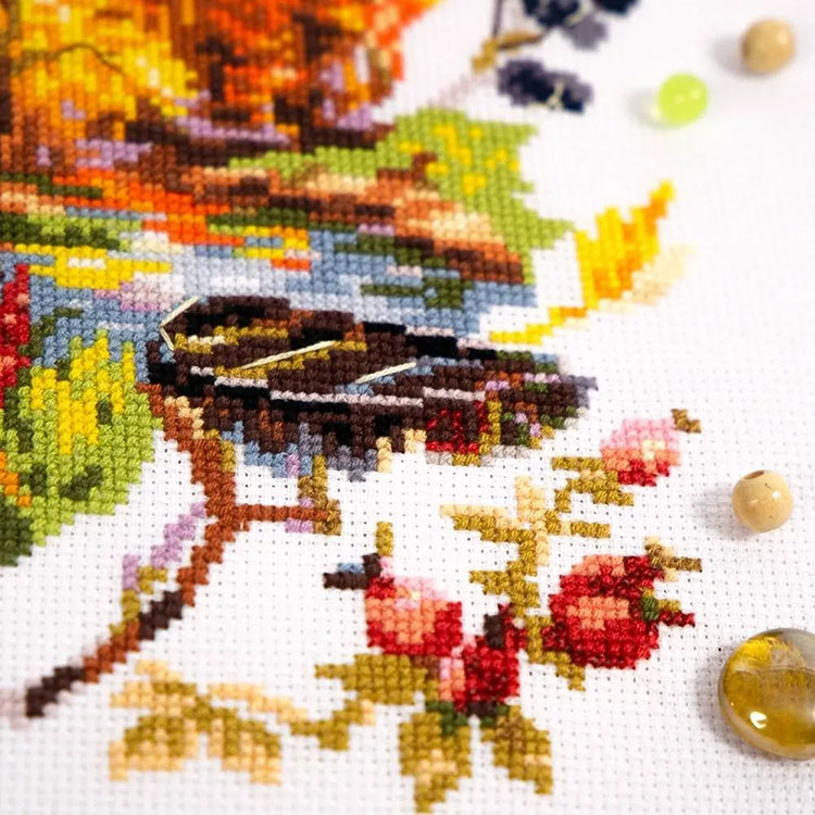 Набор для вышивания «Осенние зарисовки» — картинка 7