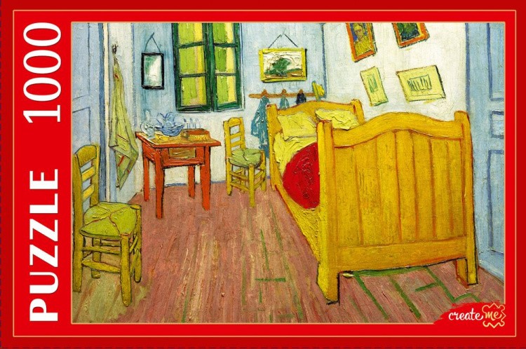Пазлы «Ван Гог. Спальня в арле»