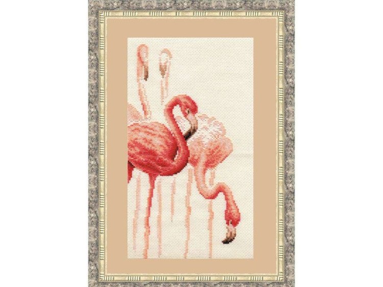 Набор для вышивания «Фламинго. Набор №1» — картинка 2