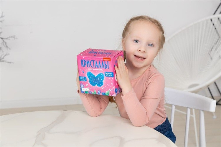 Набор для выращивания кристаллов «Бабочка синяя», Bumbaram — картинка 7