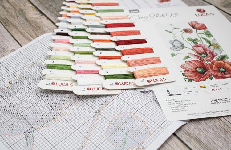 Набор для вышивания «Полевые маки» — картинка 6