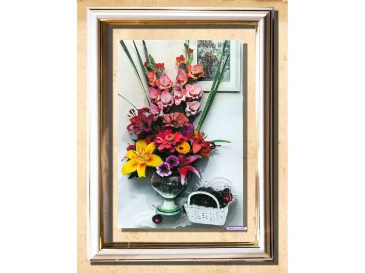 Папертоль «Букет с вишней» — картинка 2