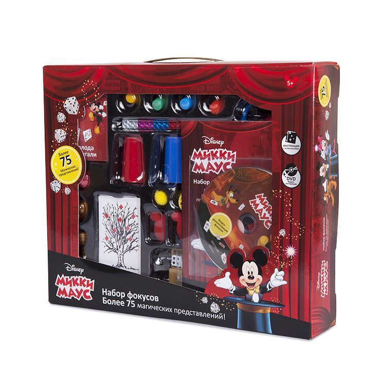Набор фокусов Disney «Mickey Mouse» 75 фокусов — картинка 3