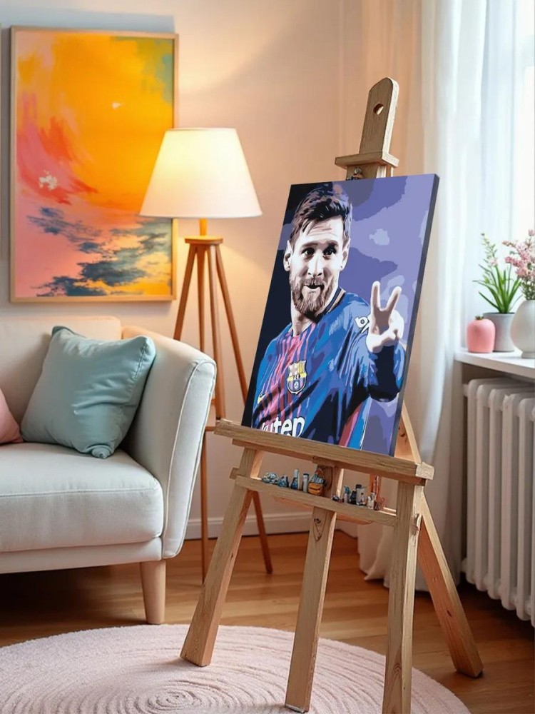 Картина по номерам «Лионель Месси» — картинка 10