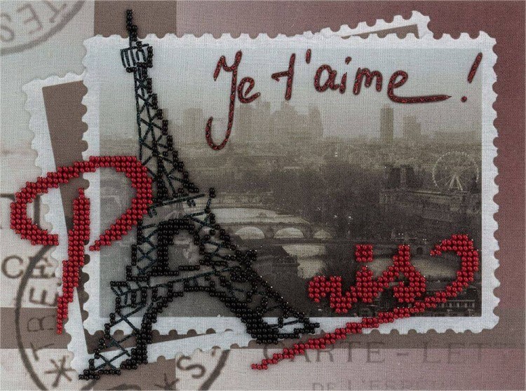 Набор для вышивания «Воспоминания о Париже»